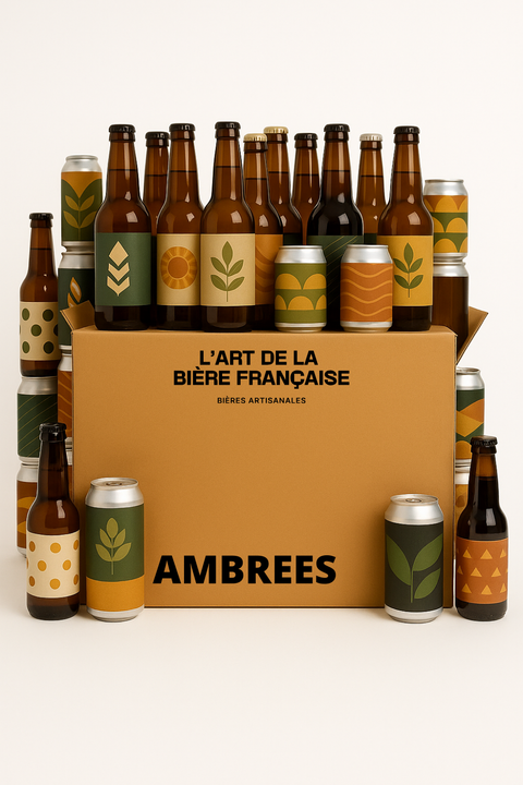Coffret Bières Ambrées Artisanales - L'Art de la Bière