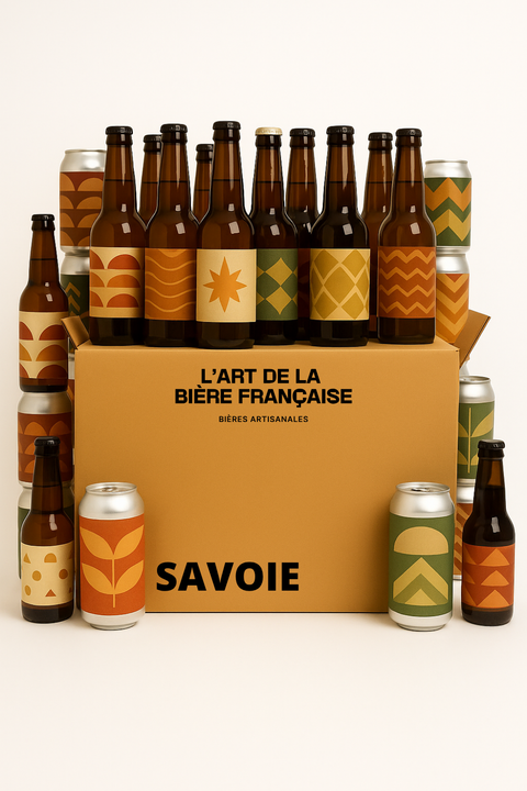 Coffret Bières Artisanales de Savoie - L'Art de la Bière