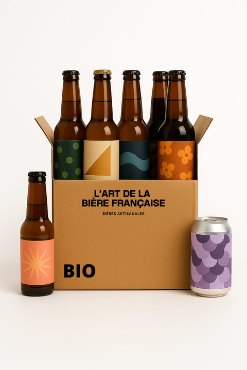 Coffret Bières Bio Artisanales - L'Art de la Bière