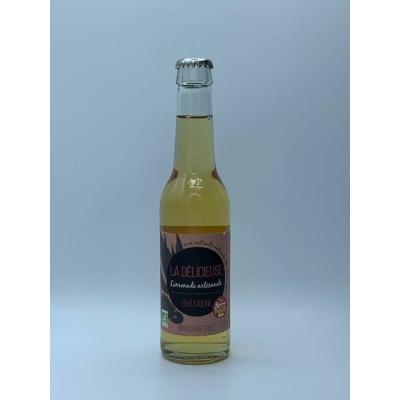 LIMONADE LA DELICIEUSE BIO CHÂTAIGNE 275ML Autres boissons Brasserie d'Olt
