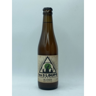 BIERE BLONDE LES 3 LOUPS Accueil Brasserie les 3 loups