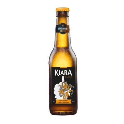 Bière KIARA AMBRÉE Brasserie Kiara Corse