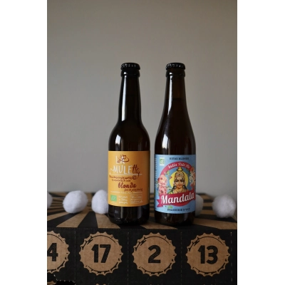 Calendrier de L'Avent de 24 bières Artisanales Françaises