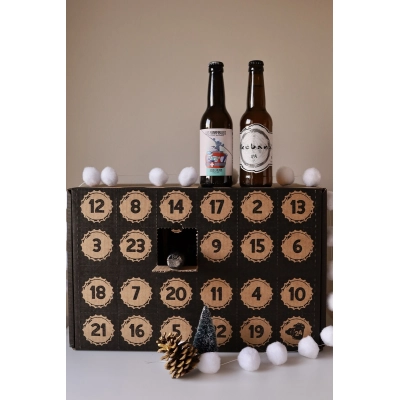 Calendrier de L'Avent de 24 bières IPA Artisanales