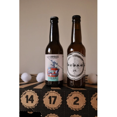 Calendrier de L'Avent de 24 bières IPA Artisanales