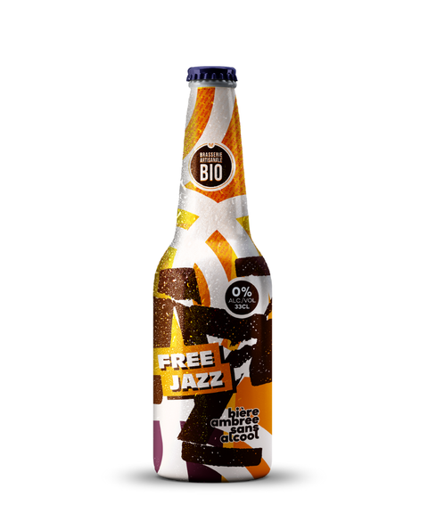 Free Jazz Ambrée Sans Alcool - L'Art de la Bière