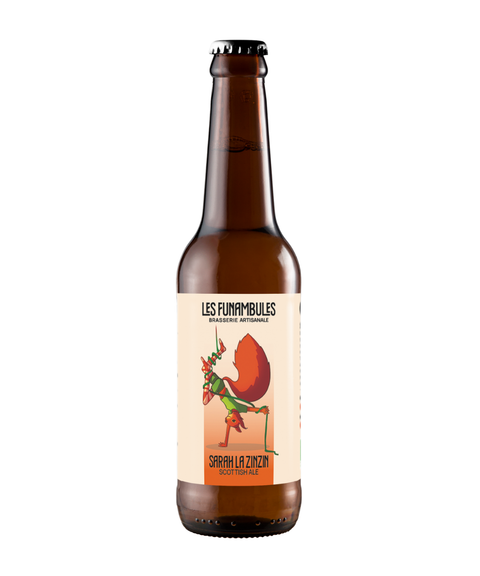 Ambrée Sarah la Zinzin - L'Art de la Bière