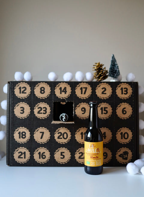 Calendrier de l'Avent Bières Bio Artisanales - L'Art de la Bière
