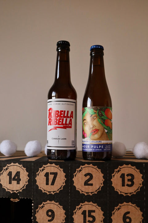 Calendrier de l'Avent Bières Blondes Artisanales - L'Art de la Bière