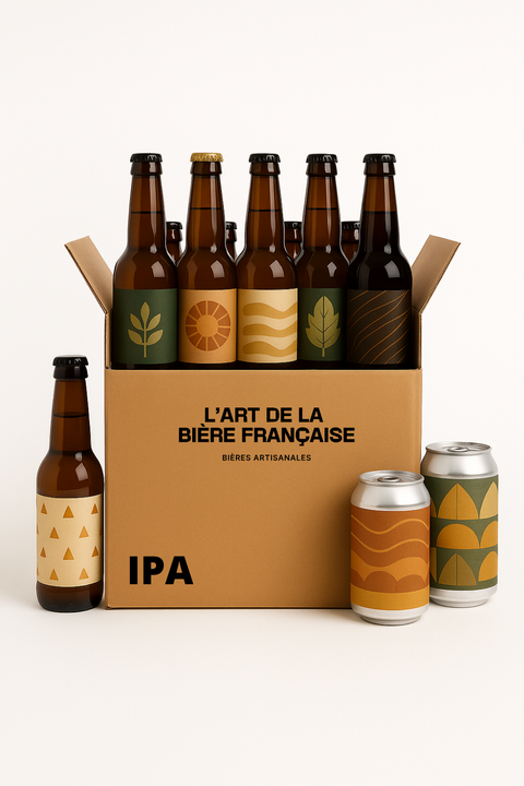 Coffret Bières IPA Artisanales - L'Art de la Bière