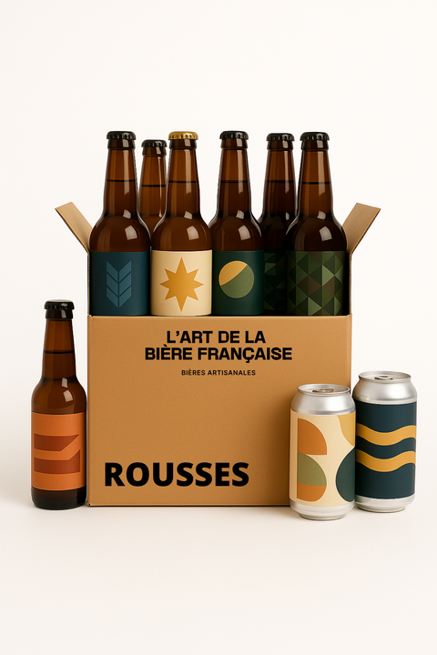 Coffret Bières Rousses Artisanales - L'Art de la Bière