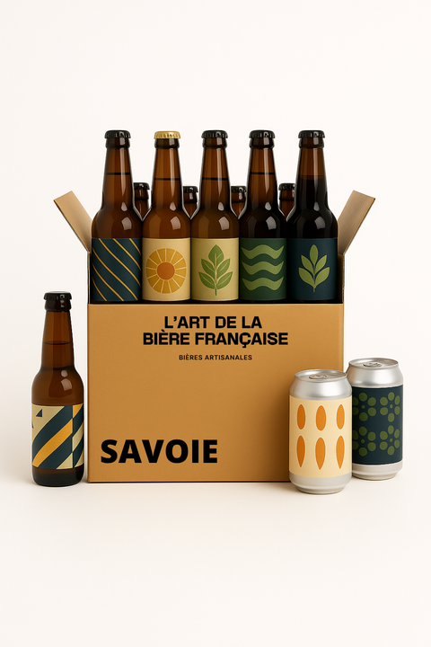 Coffret Bières Artisanales de Savoie - L'Art de la Bière