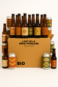 Coffret Bières Bio Artisanales - L'Art de la Bière