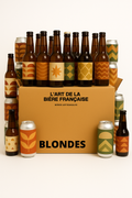 Coffret Bières Blondes Artisanales - L'Art de la Bière