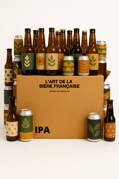 Coffret Bières IPA Artisanales - L'Art de la Bière
