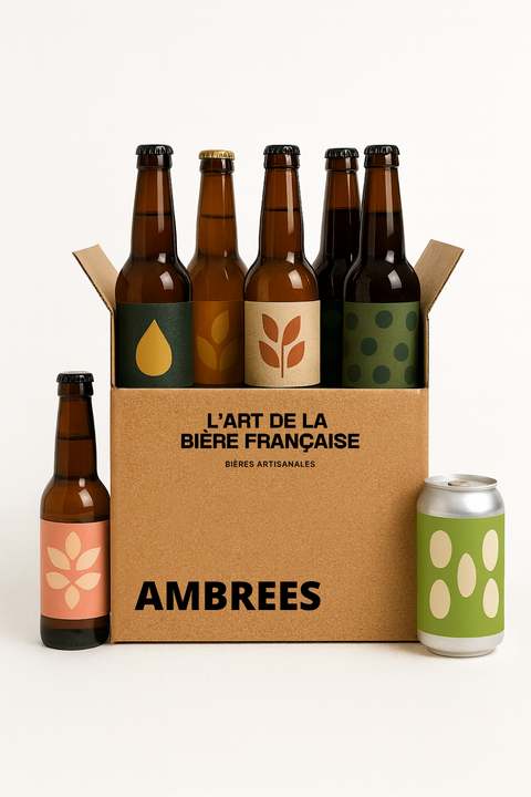 Coffret Bières Ambrées Artisanales - L'Art de la Bière