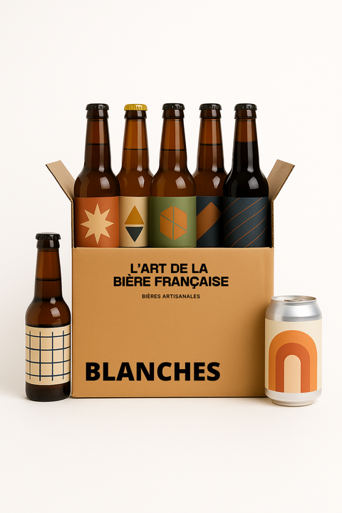 Coffret Bières Blanches Artisanales - L'Art de la Bière