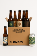 Coffret Bières Blondes Artisanales - L'Art de la Bière