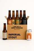 Coffret Bières Imperial Stout Artisanales - L'Art de la Bière