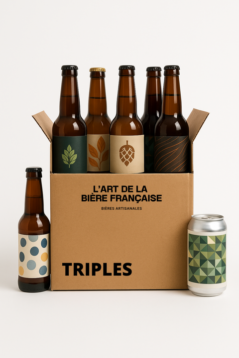 Coffret Bières Triples Artisanales - L'Art de la Bière