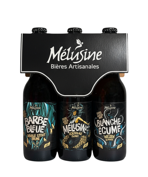 Coffret découverte Mélusine 3 bières 33cl